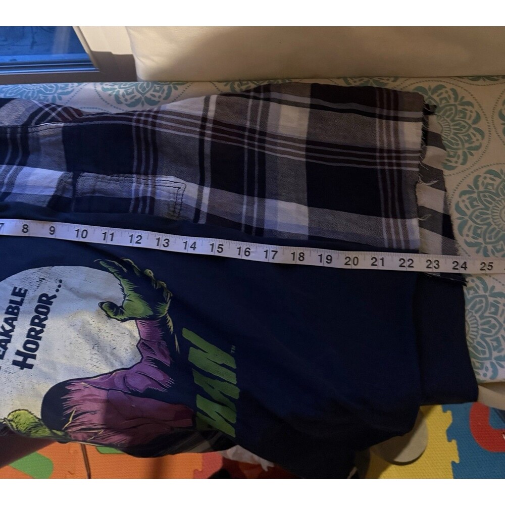 Reworked Upcycle Grunge One of a Kind Oversized The Wolfman  Sweater  Top L/XL - Picture 4 of 4